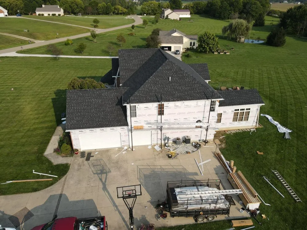 siding-pataskala-00004 aerial view of pataskala roof replacement