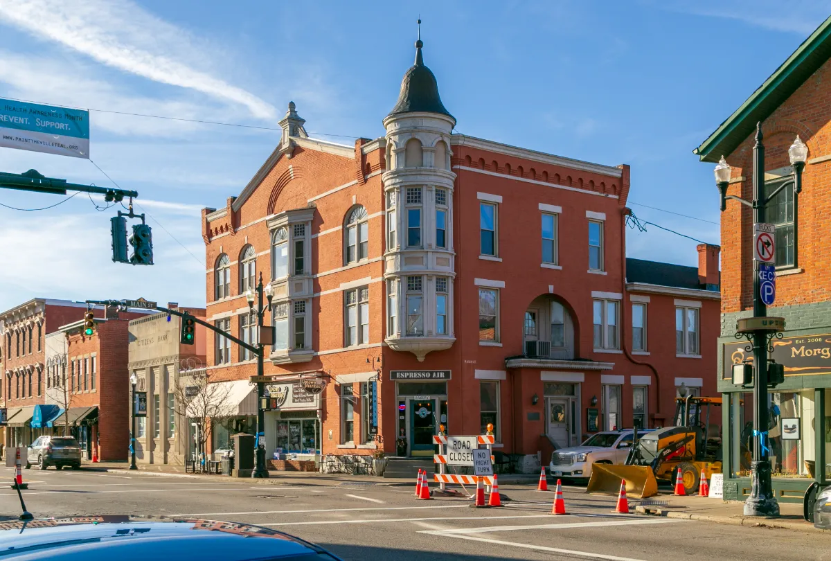 westerville-ohio downtown westerville